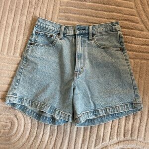 Abercrombie & Fitch Light Blue Jean Shorts